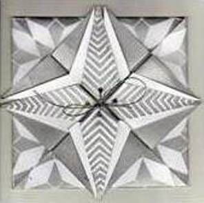 Origami Silver Star