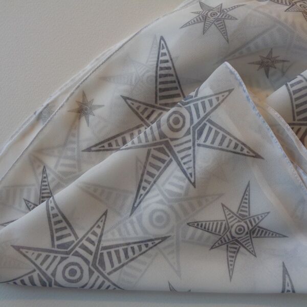 Silver Star Scarf