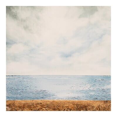 Shingle Beach at Golden Cap - Giclee Print