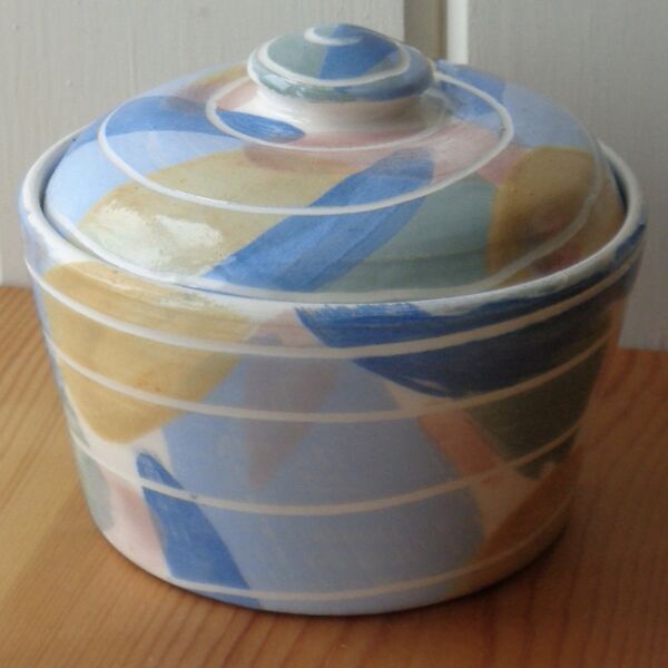 Short Lidded Jar
