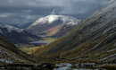 Looking down the Kirkstone Pass.