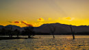 Sunset over Ullswater.