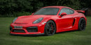 Red Porsche