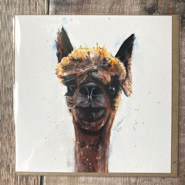 Eddie Alpaca card