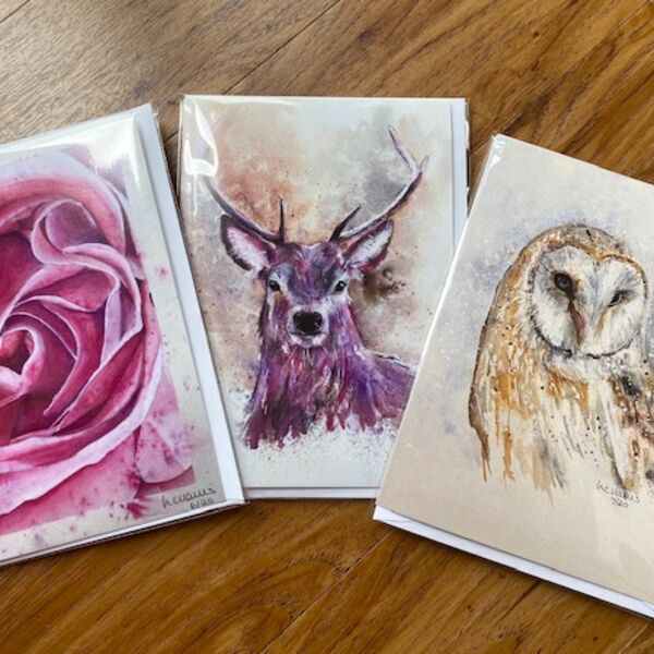 Choose any three cards for £8.00