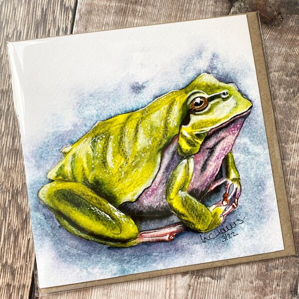 Un-frog-getable card