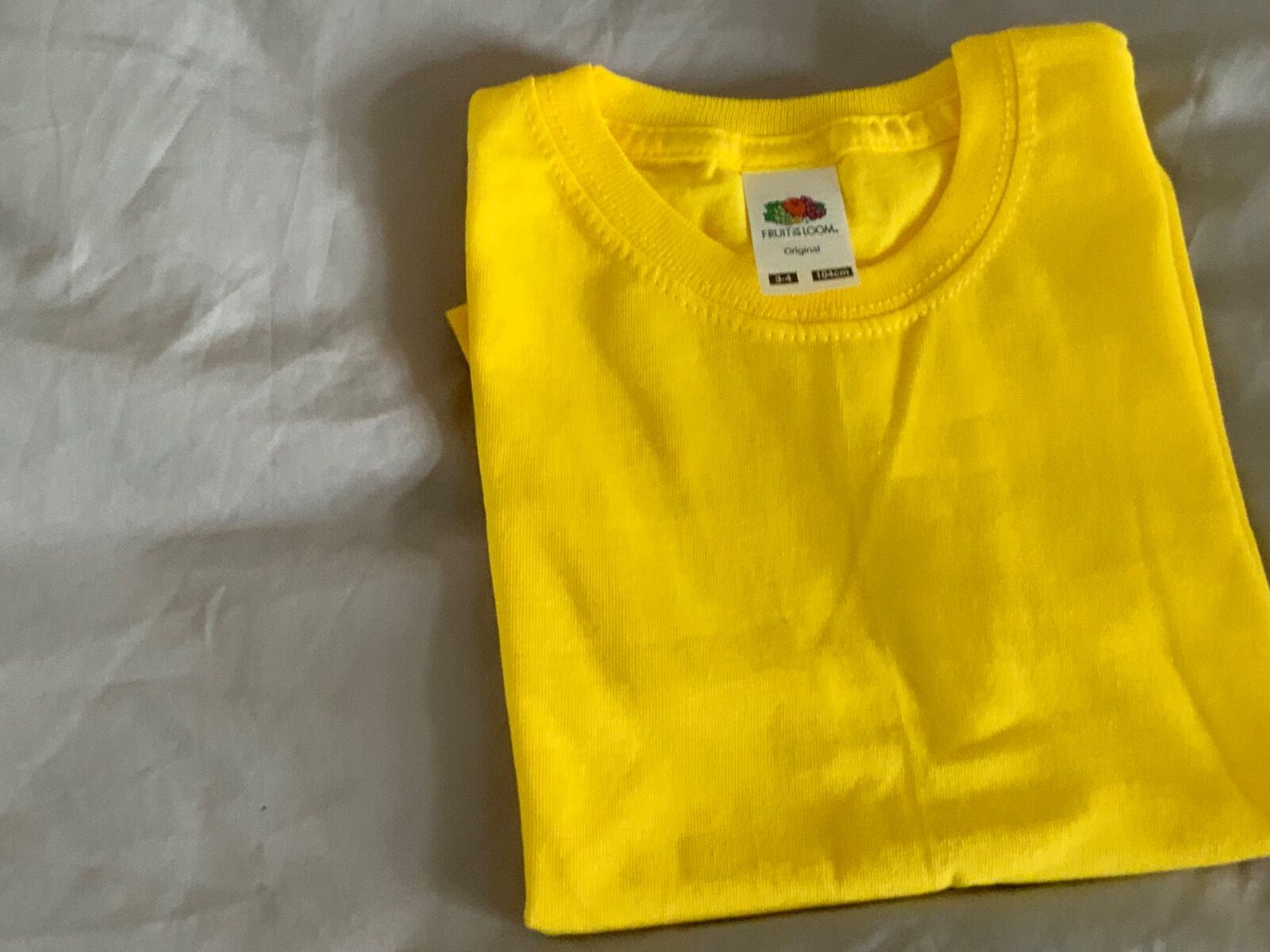 Sunshine yellow t-shirt