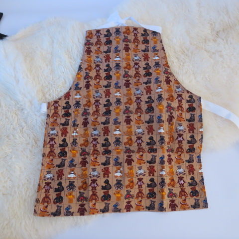 Handmade Child Teddy Apron