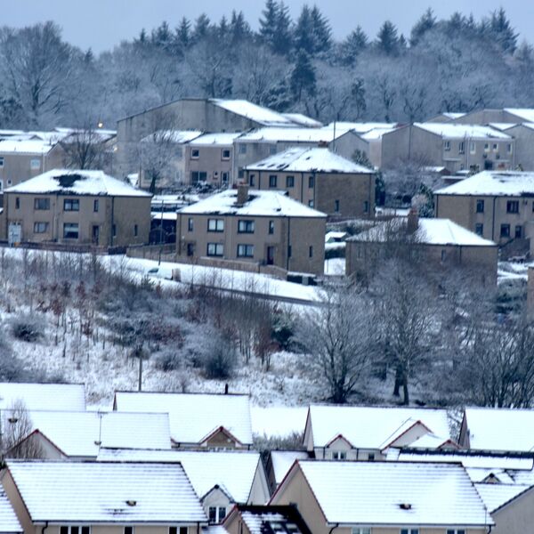 Glen Village in the snow