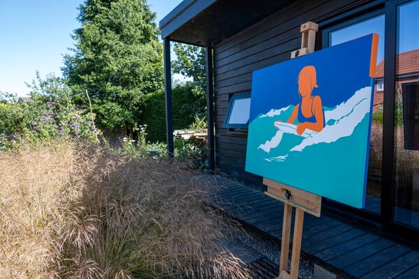 Little Surfer Girl Garden