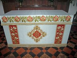 Repaired Altar Frontal