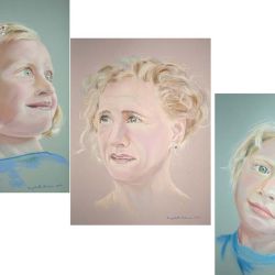 Pastel Family Portraits