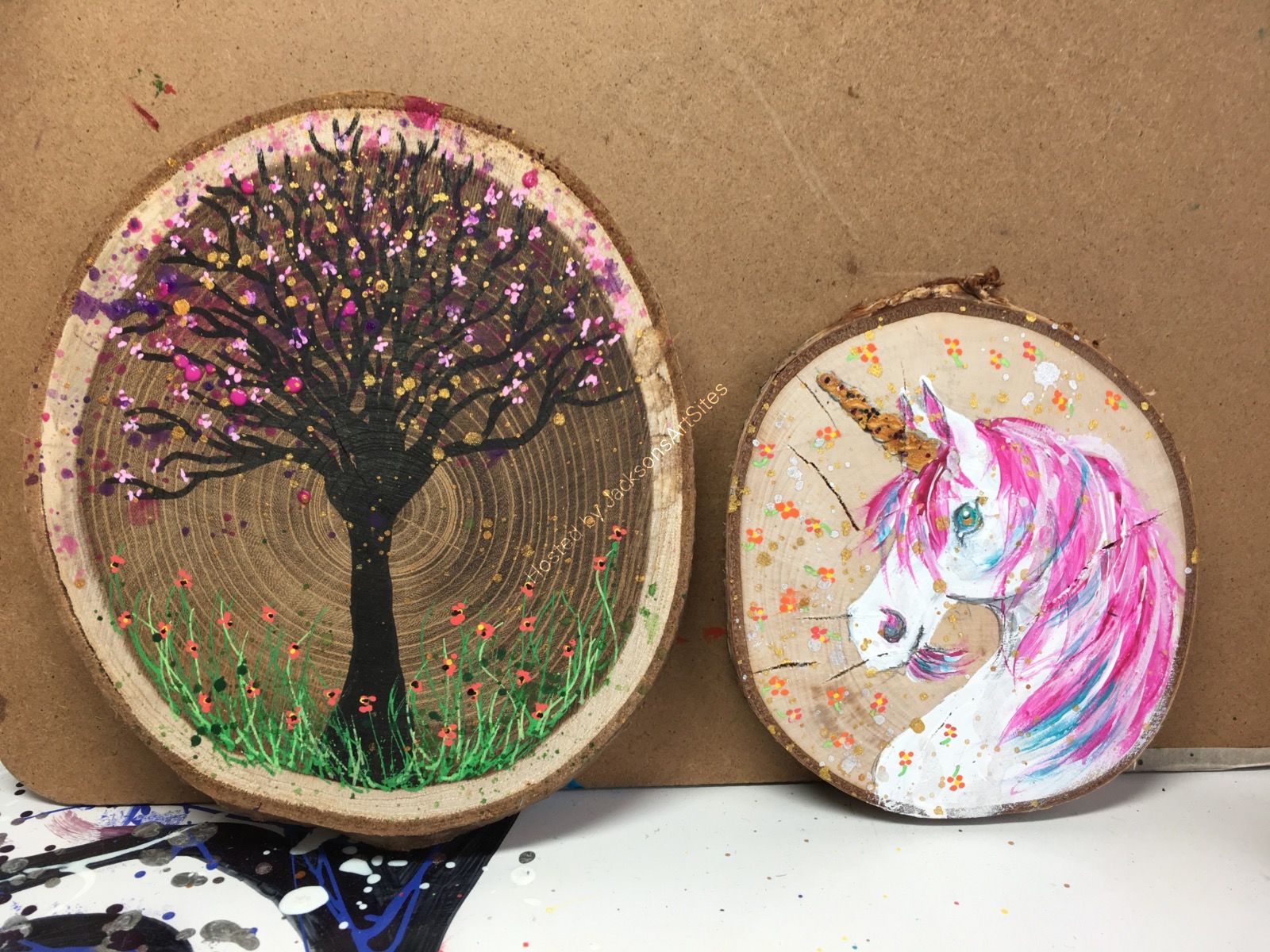 Tree and Unicorn SOLD