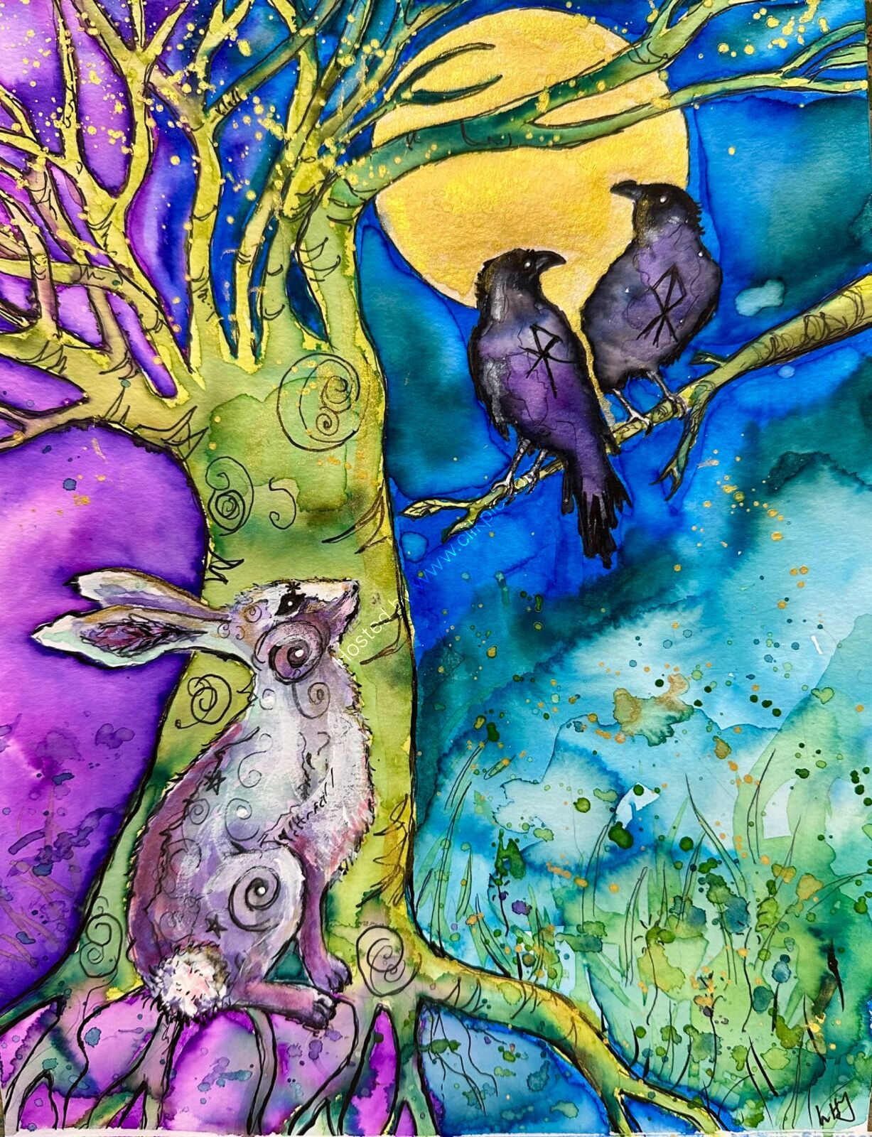 Commissioned Wedding Art