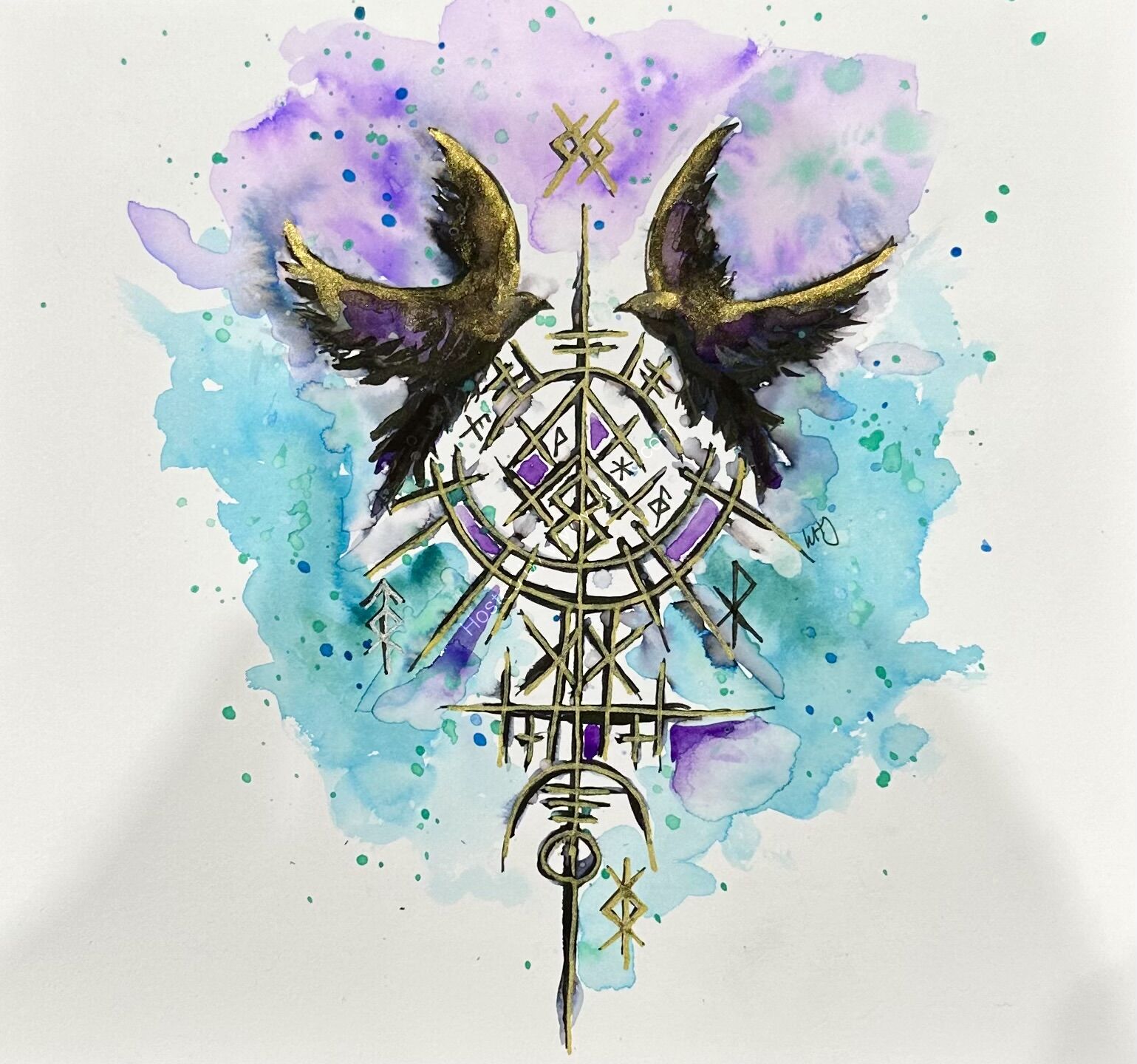 Commissioned Wedding Art