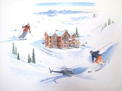 Ski chalet