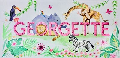 Name painting Georgette