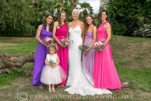 BRIDE AND BRIDESMAIDS