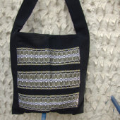 2511676-Hand Woven Shoulder Bag