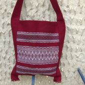 2511679-Hand Woven Shoulder Bag