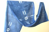 2822513-Indigo Cotton Scarf
