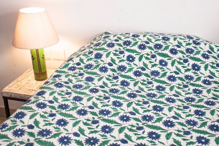 3824240 & 3824241-Cotton Hand Block Printed