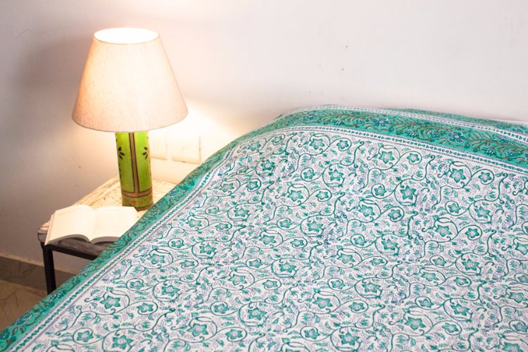 3824242 & 3824243-Cotton Hand Block Printed