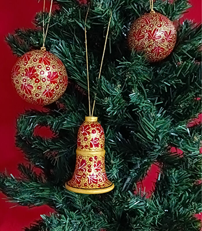 Papier-mâché Christmas Tree Decorations 2314369, 370, 371