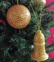 Papier-mâché Christmas Tree Decorations 2314372, 373