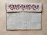 Jute Document Sleeve