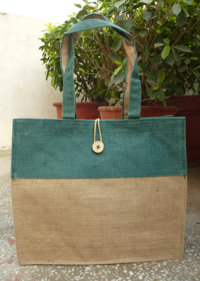 Double Tone Jute Bag - 5011595