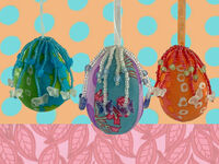 Easter egg ornament