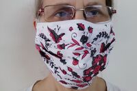 Floral Print Mask
