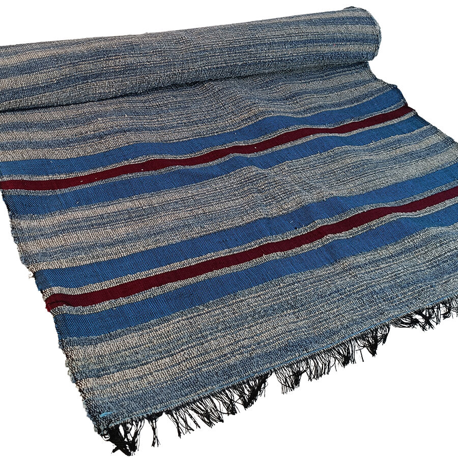 Hand Woven Cotton Exercise/Yoga Rug