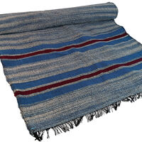 Hand Woven Cotton Exercise/Yoga Rug