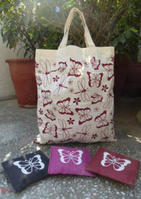 Bag in Bag Jute Bag - 1411651, 1411652, 1411653,