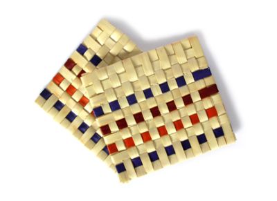Plam leaf mats