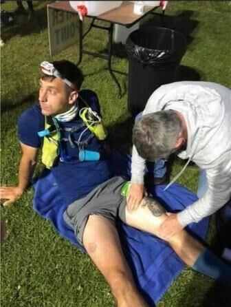 Running for Reggie with Stevie