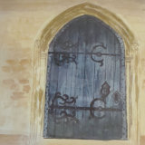 Church Door Cranfield, by Brenda Burch
