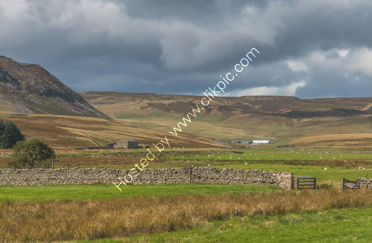 Cronkley Scar and Widdybank Fell from Forest in Teesdale