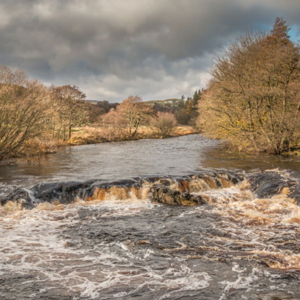 The River Tees between Low Force and High Force in November