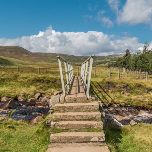 Pennine Way Footbridge over Blea Beck