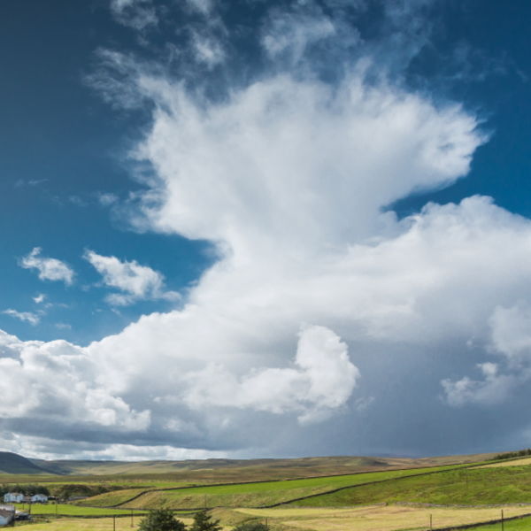Huge Sky over Langdon Beck