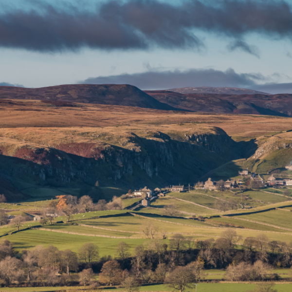 Holwick from Middle Side, Late Autumn