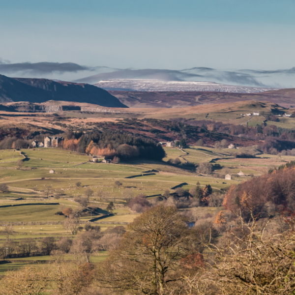 Over Holwick to Cross Fell