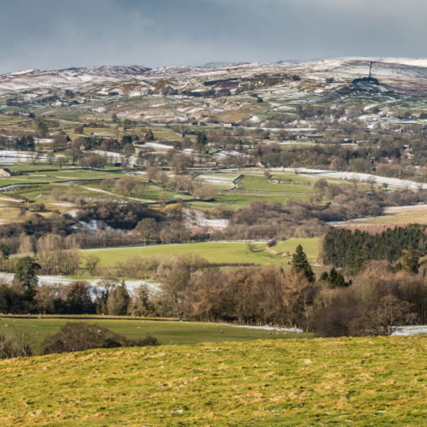 Towards Lunedale from Folly Top