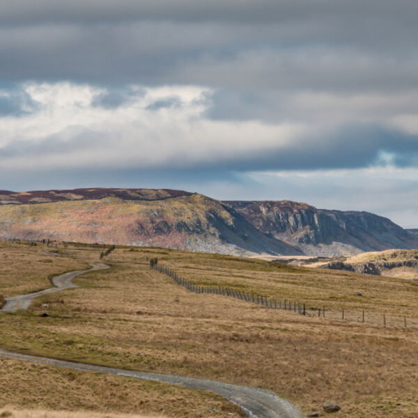 Cronkley Scar from Holwick Fell
