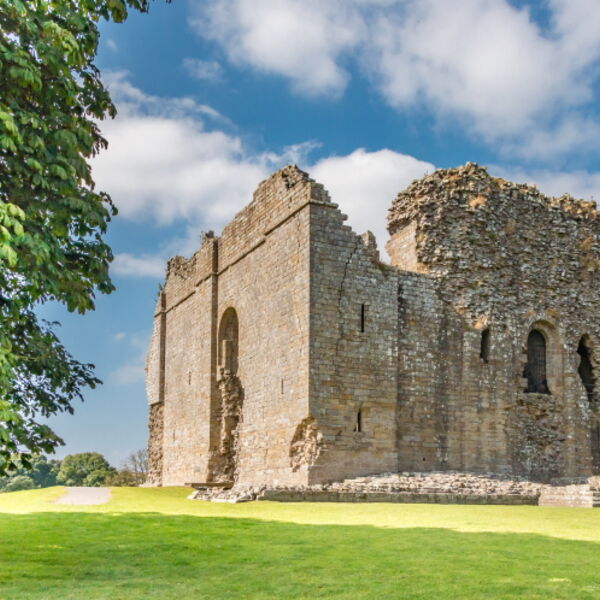 Bowes Castle from the Castle Grounds