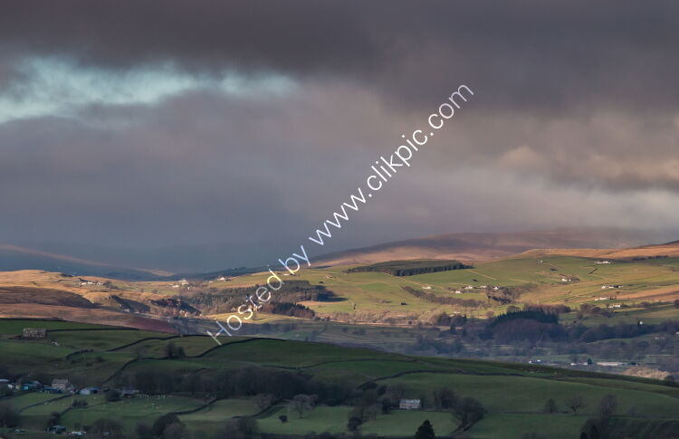 Winter Light Drama Upper Teesdale