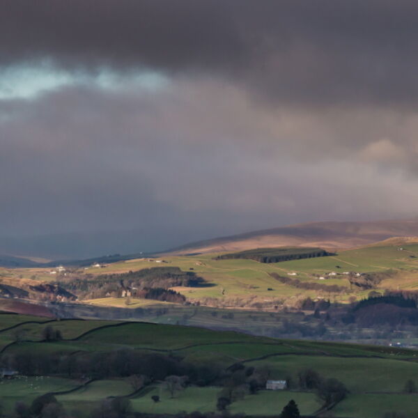 Winter Light Drama Upper Teesdale